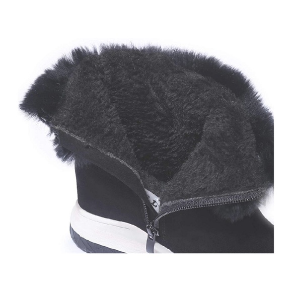 Womens Wedge Winter Boots - Picture 3 of 6